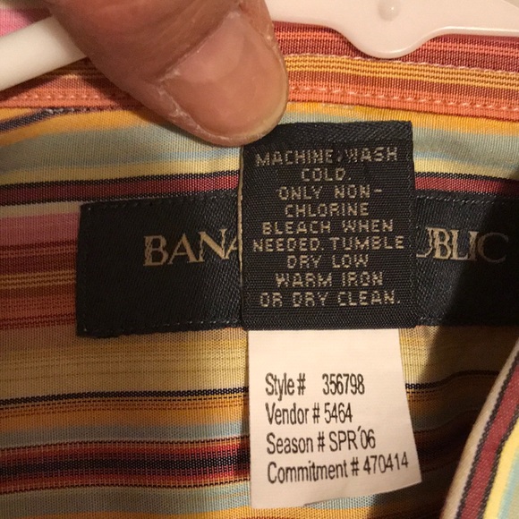 EUC Men’s Banana Republic Button Dress Shirt - Picture 8 of 8